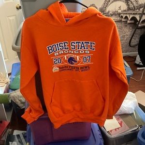 Mens boise state college football fiesta bowl hoodie